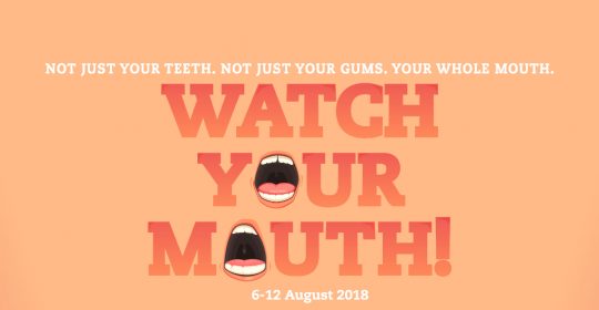 ADA watch your mouth