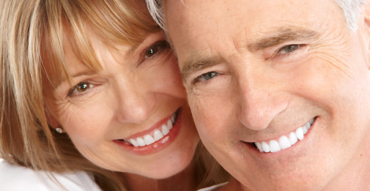 dentures happy couple